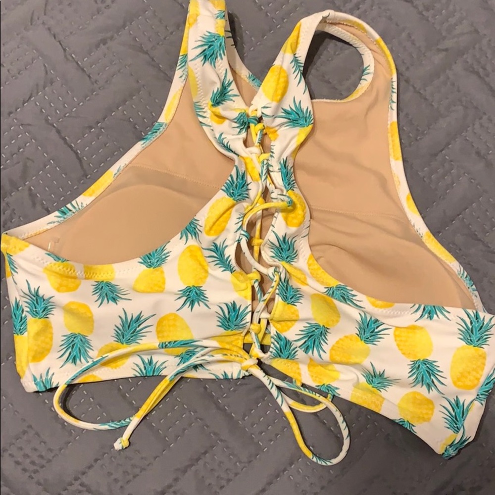 Pineapple Swimsuit Top